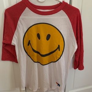 Aviator Nation tshirt Smiley! S. Never wore.